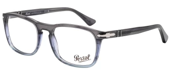 Persol PO3344V style-color 1205 Striped Grey Gradient Blue