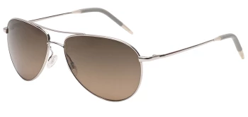 Oliver Peoples OV1002S BENEDICT style-color 5036GN Silver / Sandstone Gradient Polarized Lens