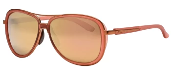 Oakley SPLIT TIME OO4129 style-color 412930 Matte Translucent Peach / Prizm Rose Gold Lens