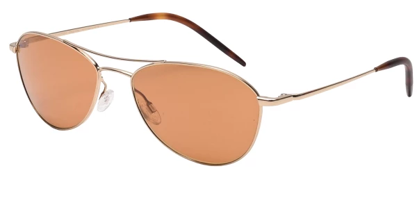 Oliver Peoples 0OV1358S AERO II Sunglasses in Gold Oliver Peoples Aero II with Gold frame and Cognac lenses  main image 3