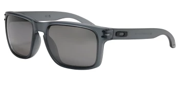 Oakley HOLBROOK OO9102 style-color 9102Z4 Matte Crystal Black / Prizm Black Polarized Lens