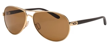 Oakley OO4079 FEEDBACK style-color 407951 Satin Gold / Prizm Bronze Lens