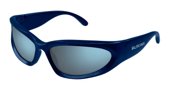 Balenciaga BB0157S style-color Blue 009 / BLUE Lens