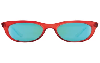 Spy BOUNDLESS style-color 1175 Translucent Red / Bronze with Light Blue spectra Mirror Lens