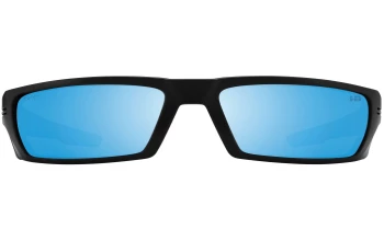 Spy REBAR ANSI style-color 2254 Matte Black Ansi RX / Happy Boost Polar with Ice Blue Mirror Lens