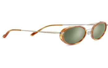 Serengeti GEARY style-color 647 Light Gold Orange Turtoise Acetate / Mineral Polarized 555nm Cat 3 to 3 Lens