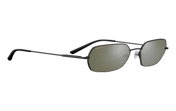 Serengeti LOY style-color 547 Shiny Black / Mineral Polarized 555nm Cat 3 to 3 Lens
