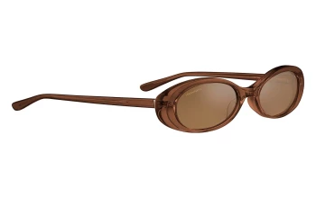 Serengeti BACALL style-color 688 Shiny Crystal Caramel Brown / Mineral Non Polarized Drivers Gradient Cat 2 to 3 Lens
