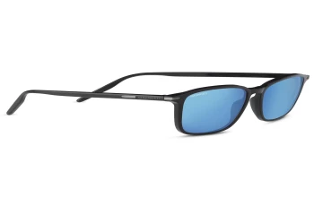 Serengeti LENWOOD style-color 547 Shiny Black / Mineral Polarized 555nm Blue Cat 2 to 3 Lens