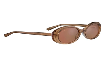 Serengeti BACALL style-color 703 Shiny Crystal Sand Beige / Mineral Polarized Drivers Cat 2 to 3 Lens