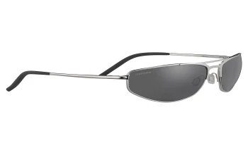 Serengeti MASTEN style-color 189 Shiny Silver / Mineral Polarized Smoke Cat 2 to 3 Lens