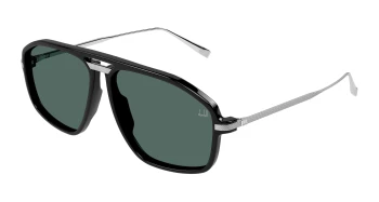 Dunhill DU0120S style-color Black/SILVER 003 / GREEN Lens