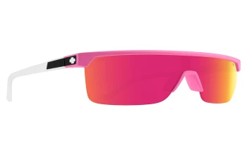 Spy FLYNN 50/50 style-color 1962 Matte Pink Matte Translucent White / Happy Bronze Pink Mirror Lens