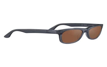 Serengeti FOYT LARGE style-color 701 Shiny Crystal Grey / Mineral Polarized Drivers Cat 2 to 3 Lens