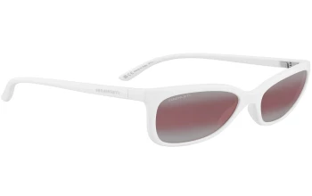 Serengeti AGATA style-color 650 Matte White / Mineral Polarized Sedona Bi Mirror Cat 3 to 3 Lens