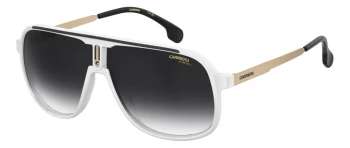Carrera 1007/S style-color CCP9O Whte Blk W CP9O / 9O DARK GREY SHADED O Lens