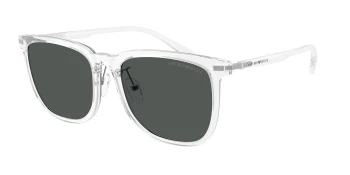 Emporio Armani EA4255D style-color 634487 Shiny Crystal / Dark Grey Lens
