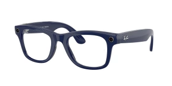 Ray-Ban Meta RW4012 WAYFARER 0RW4012 (Gen 2) style-color 6628MF Cosmic Blue / Clear/Sapphire Transitions&reg; Lens