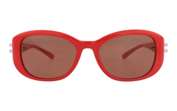 Alexander McQueen AM0470SA style-color Red 003 / BROWN Lens