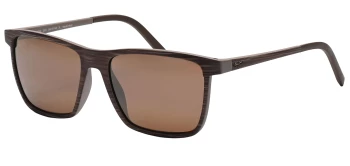 Maui Jim ONE WAY style-color H875-10 Brown Stripe / HCL Bronze Lens