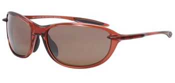 Maui Jim HO&rsquo;OKIPA ULTRA R style-color Shiny Trans Brown / HCL&reg; Bronze Lens