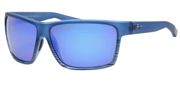 Maui Jim ALENUIHAHA style-color B839-03S Blue Black Stripe / Blue Hawaii Lens