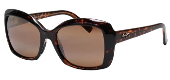 Maui Jim ORCHID style-color Shiny Dark Havana / HCL&reg; Bronze Lens