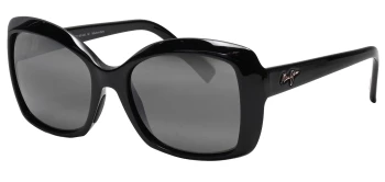 Maui Jim ORCHID style-color Shiny Black / Neutral Grey Lens