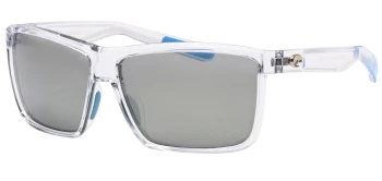 Costa Del Mar 6S9016 RINCONCITO 06S9016 style-color 901630 Polished Clear / Gray Silver Mirror Lightwave Glass Lens