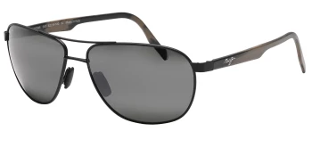 Maui jim CASTLES style-color 728-2M Matte Black / Neutral Grey Lens