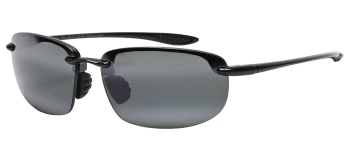 Maui Jim HO'OKIPA ASIAN FIT style-color 407N-02 Gloss Black / Neutral Grey Lens