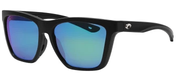 Costa Del Mar 6S9122 PANGA II 06S9122 style-color 912210 Matte Black / Green Mirror Polycarbonate Lens