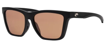 Costa Del Mar 6S9122 PANGA II 06S9122 style-color 912208 Matte Black / Gold Mirror Lightwave Glass Lens