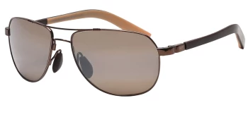 Maui Jim Guardrails style-color H327-23 Metallic Gloss Copper / HCL Bronze Lens