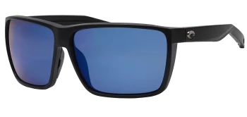 Costa Del Mar 6S9121 RINCON II 06S9121 style-color 912103 Matte Black / Blue Mirror Polycarbonate Lens