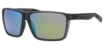 Costa Del Mar 6S9121 RINCON II 06S9121 style-color 912108 Matte Smoke Crystal / Green Mirror Lightwave Glass Lens