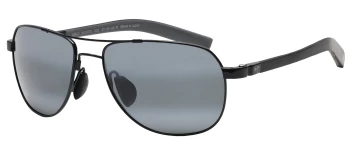 Maui Jim Guardrails style-color 327-02 Gloss Black / Neutral Grey Lens