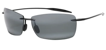 Maui Jim LIGHTHOUSE style-color 423-02 Gloss Black / Neutral Grey Lens