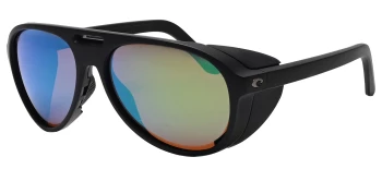 Costa Del Mar 6S9117 GRAND CATALINA 06S9117 style-color 911702 Matte Black / Green Mirror Lightwave Glass Lens
