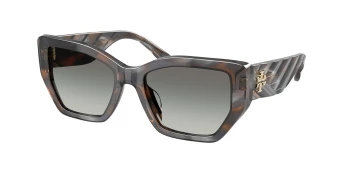 Tory Burch TY7187U style-color 207111 Blue Smoke Tortoise / Grey Gradient Lens