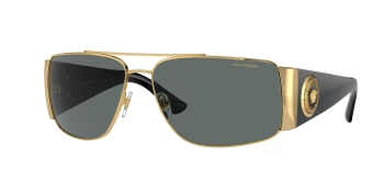 Versace VE2163 style-color 100281 Gold / Dark Grey - Polar Lens