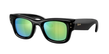 Ray-Ban RB4940 WAYFARER PUFFER 0RB4940 style-color 601/8N Black / Green Lens