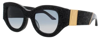 Anna-Karin Karlsson LUCKY GOES TO VEGAS style-color BLACK CRYSTAL / BLUE GRADIENT Lens