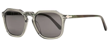 Persol PO3292S style-color 1226B1 Transparent Green / Dark Grey Lens