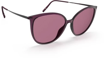 Silhouette Eyewear HERMOSA FULLRIM 3195 style-color 4060 Raspberry / Ruthenium / 40 40 Lens