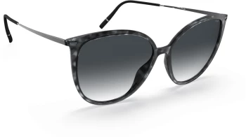 Silhouette Eyewear HERMOSA FULLRIM 3195 style-color 6540 Grey / Silver / 65 65 Lens