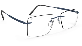 Silhouette Eyewear THE TIMELESS VISIONARY DEMO RIMLESS 5603 style-color Blue Dusk
