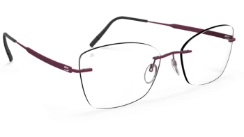 Silhouette Eyewear THE TIMELESS VISIONARY DEMO RIMLESS 5603 style-color Velvet Cassis