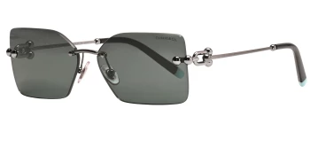 Tiffany TF3088 style-color 60033H Gunmetal / Dark Green Lens