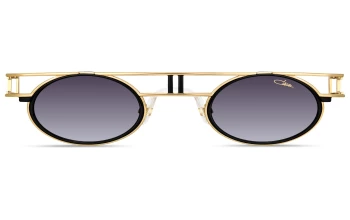 Cazal MOD 668/3 style-color 001 Black - Gold / Smoke Lens